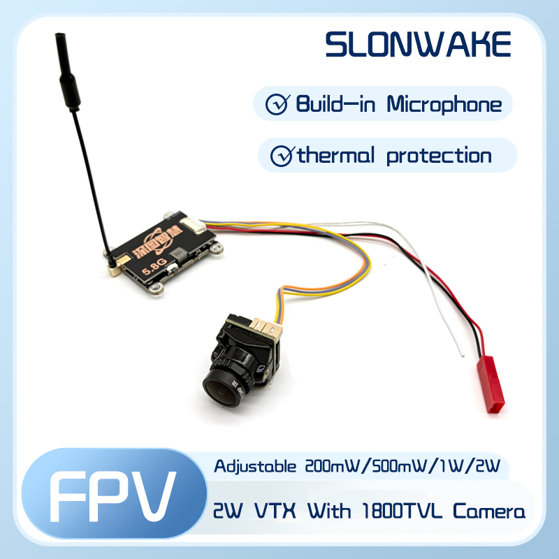 Fpv Drone Quadcopter - Transmisor VTX SLONWAKE 5.8G 56CH 2W
