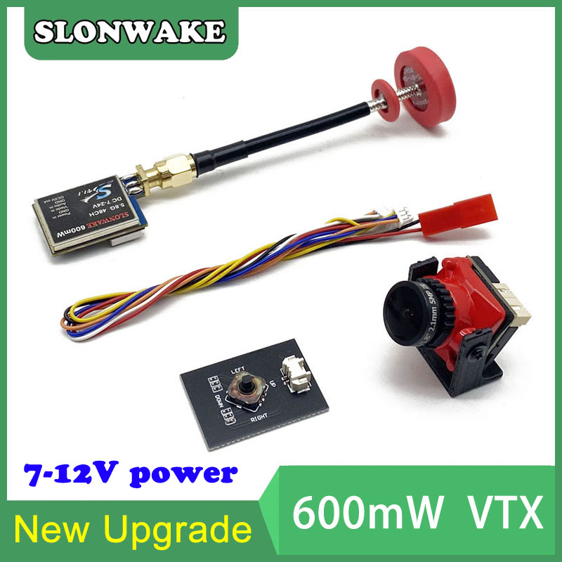 5,8G 48CH 600mW VTX-CAM ajusta - Fpv Drone Receiver reseña y precio
