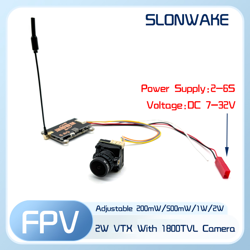 Transmisor VTX SLONWAKE 5.8G 5 - Fpv Drone Quadcopter reseña y precio