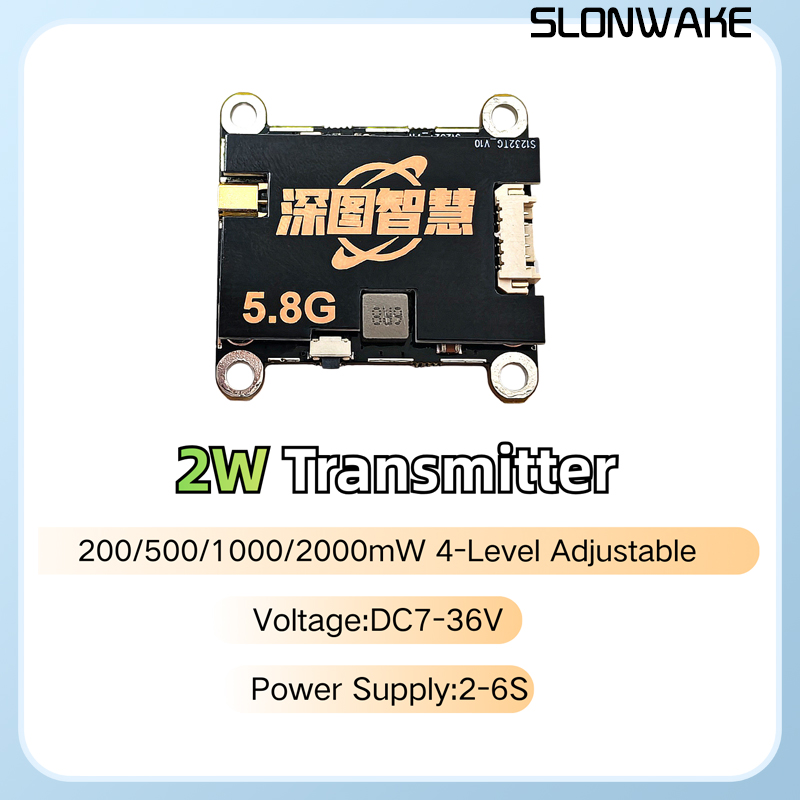 Transmisor VTX SLONWAKE 5.8G 5 - Fpv Drone Quadcopter reseña y precio